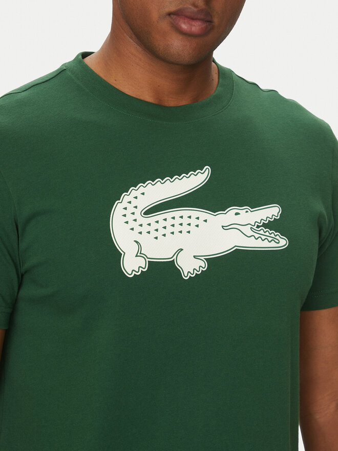Lacoste Lacoste Marškinėliai TH2042 Žalia Regular Fit