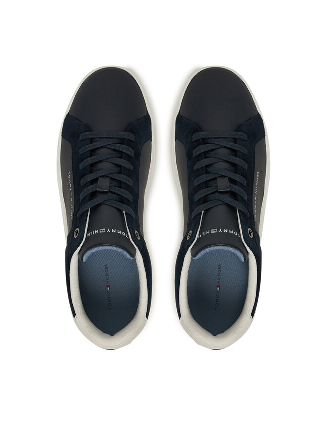 Tommy Hilfiger Sneakers Tommy Hilfiger Th Court Mix FM0FM05634 Dunkelblau