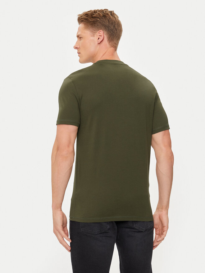 Guess Guess T-Shirt M2YI72 I3Z14 Grün Regular Fit