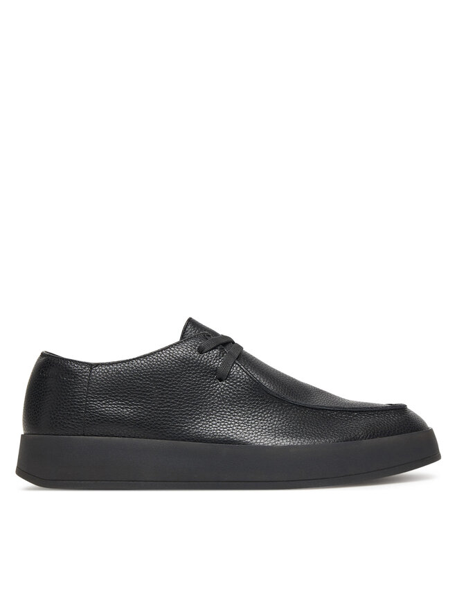 Calvin Klein Κλειστά παπούτσια Calvin Klein Hybrid Cup Wallabee Lth HM0HM02062 Μαύρο