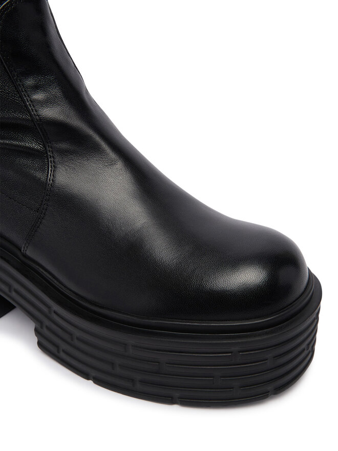 AGL Stiefeletten AGL Lignes Stretch D783506PGK Schwarz
