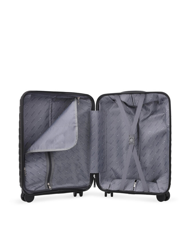 Semi Line Βαλίτσα Καμπίνας Semi Line T5911-2 Μαύρο