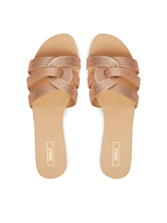 ONLY Shoes Şlapi ONLY Shoes 15340950 Aur roz
