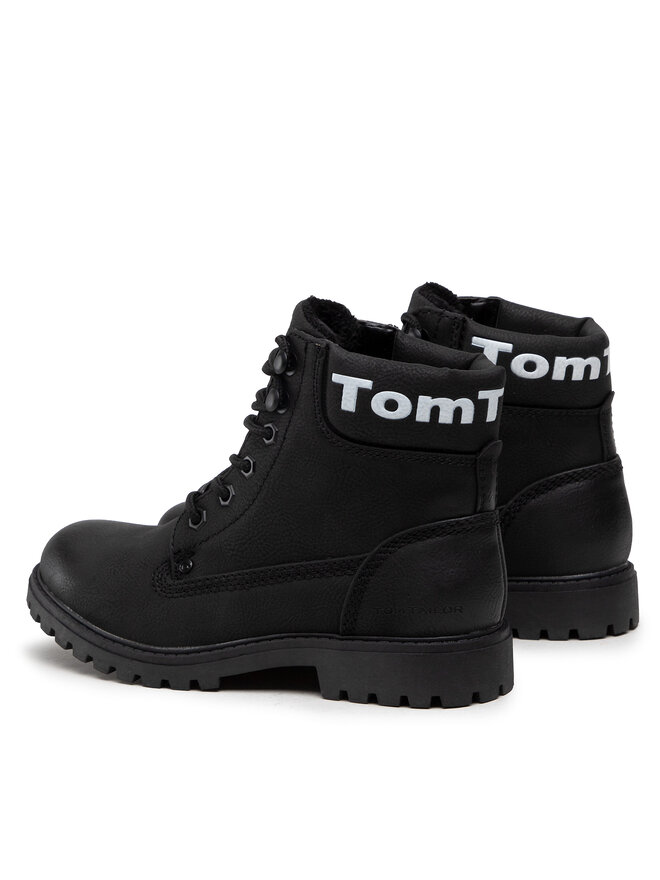 Tom Tailor Черевики туристичні Tom Tailor 219011400 Чорний