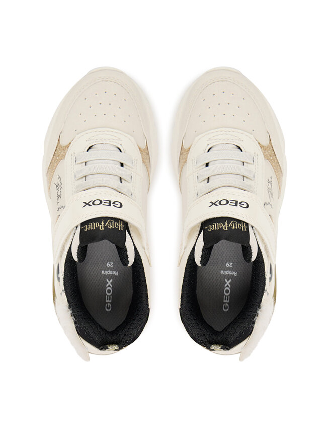 Geox Sneakersy Geox J Ciberdron J56LPA 0BCKN C1M2U S Écru