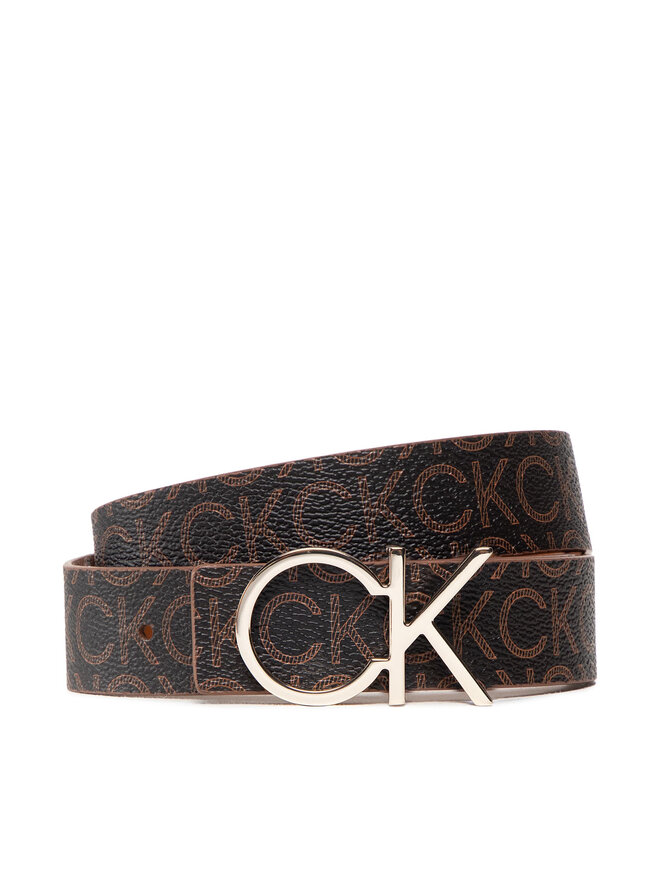 Calvin Klein Ženski remen Calvin Klein Re-Lock Ck Rev Belt 30mm K60K610156 Smeđa
