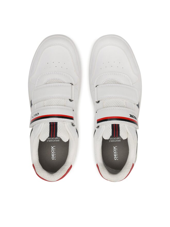 Geox Sportcipők Geox J Arzach Boy J354AA0BC14C0899 D Fehér