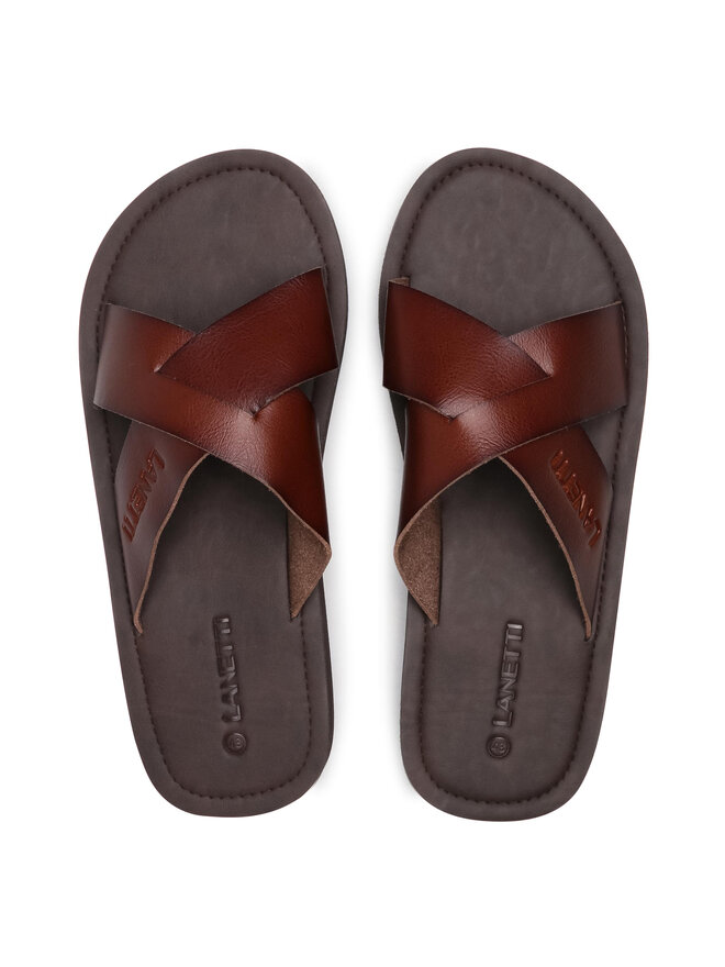 Lanetti Chanclas Lanetti 808017A Marrón