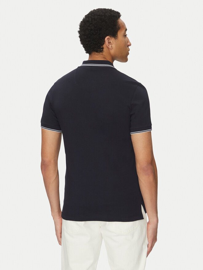 Geox Geox Polo marškinėliai M5510R T3236 F1624 Tamsiai mėlyna Regular Fit