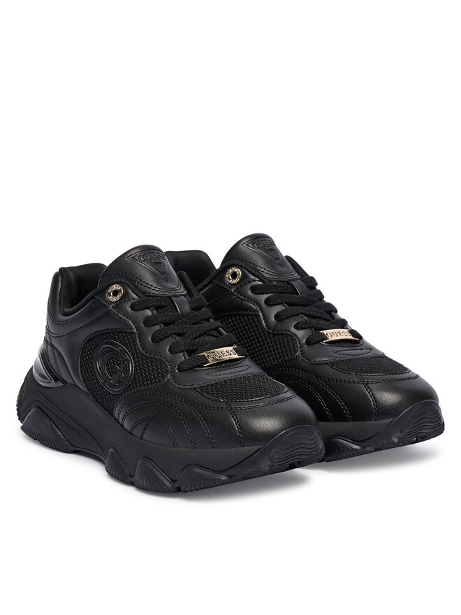 Guess Sneakers Guess FLFMRZ ELE12 Schwarz