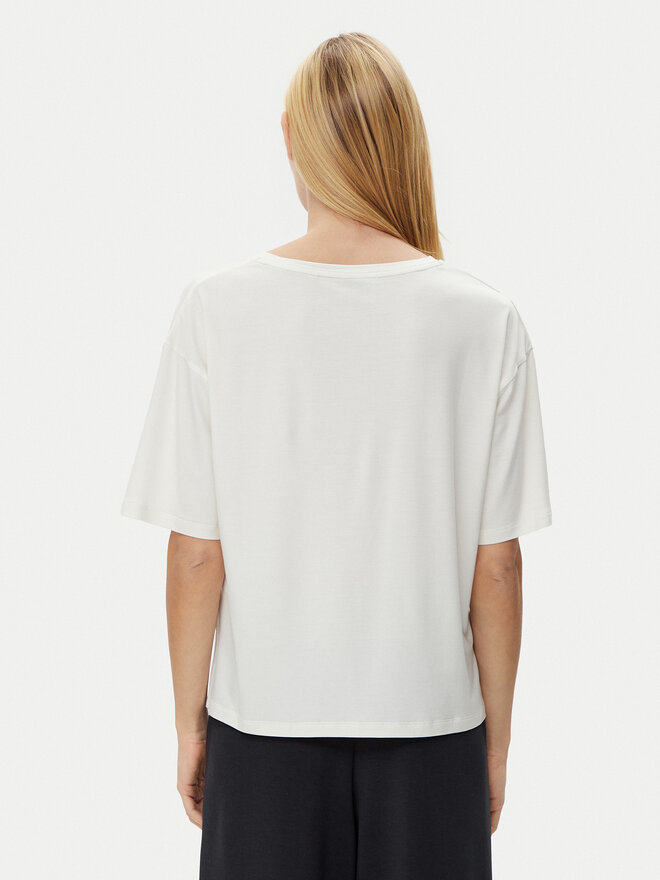 BOSS BOSS T-Shirt CP Stripe 50535723 Creme Relaxed Fit