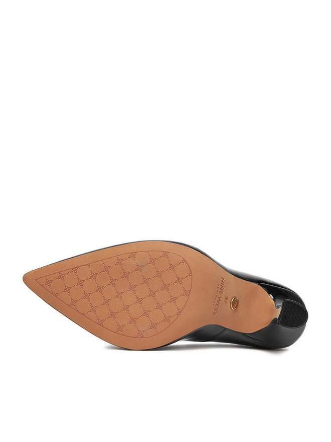 Nine West Pantofi cu toc subțire Nine West CEO-AMANI-01 Negru