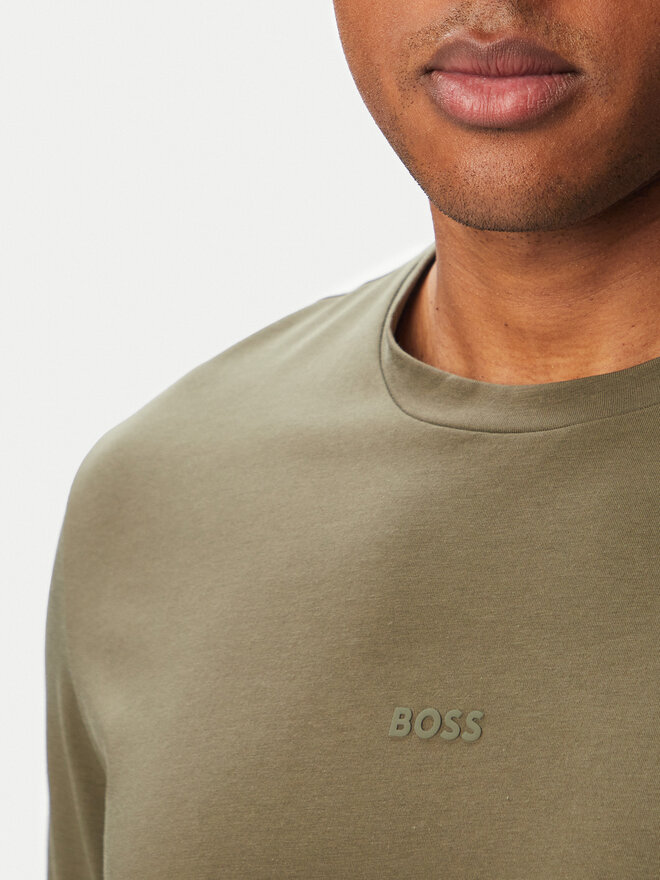 BOSS BOSS T-Shirt TChup 50473278 Khakifarben Relaxed Fit