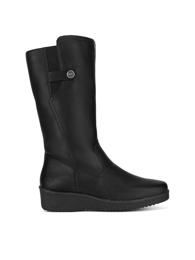 Rieker Kozačky Rieker Y4655-00 Černá