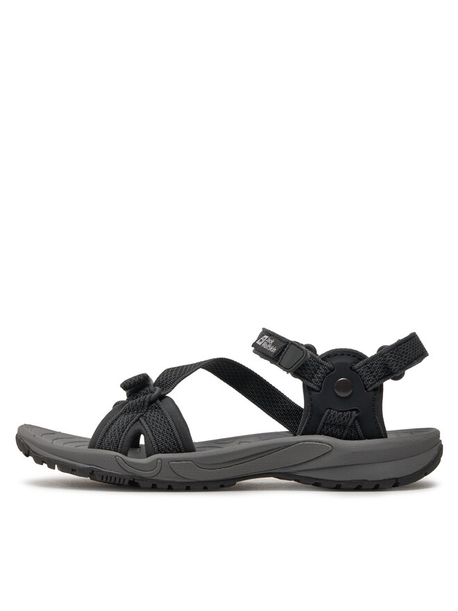 Jack Wolfskin Sandały Jack Wolfskin Lakewood RiderSandal 4019041 Czarny