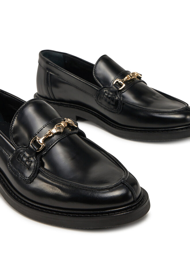 Filling Pieces Mocasini Filling Pieces Polido 44233191847 Negru