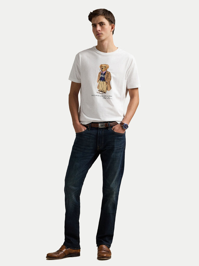 Polo Ralph Lauren Polo Ralph Lauren T-Shirt 710974584001 Weiß Custom Slim Fit