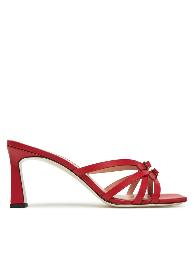 Pollini Klapki Pollini SA28217C0MTC0501 Czerwony