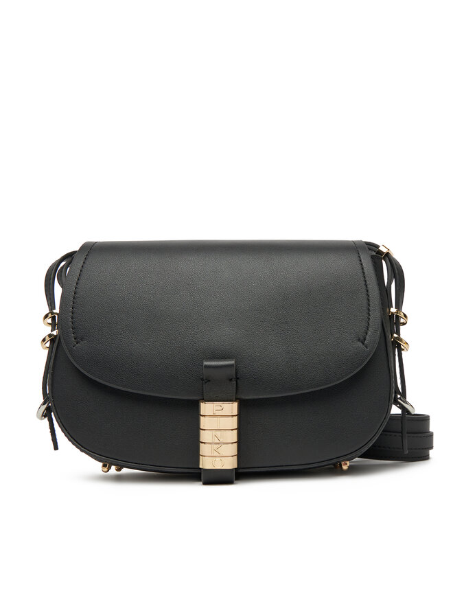 PINKO Handtasche PINKO Saddle Mini PE PLTT 103831 A270 Schwarz
