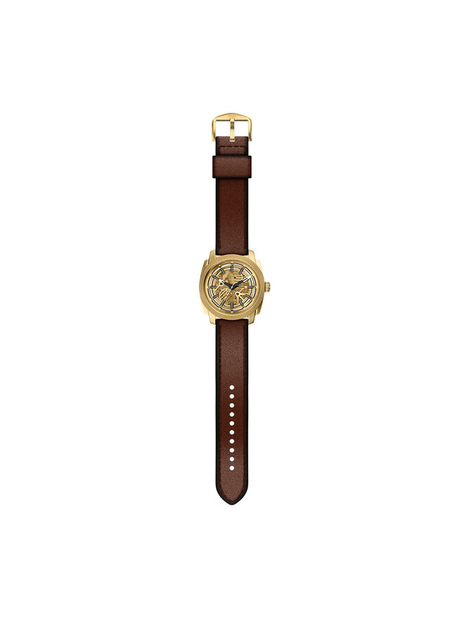 Fossil Годинник Fossil Machine ME3278 Коричневий
