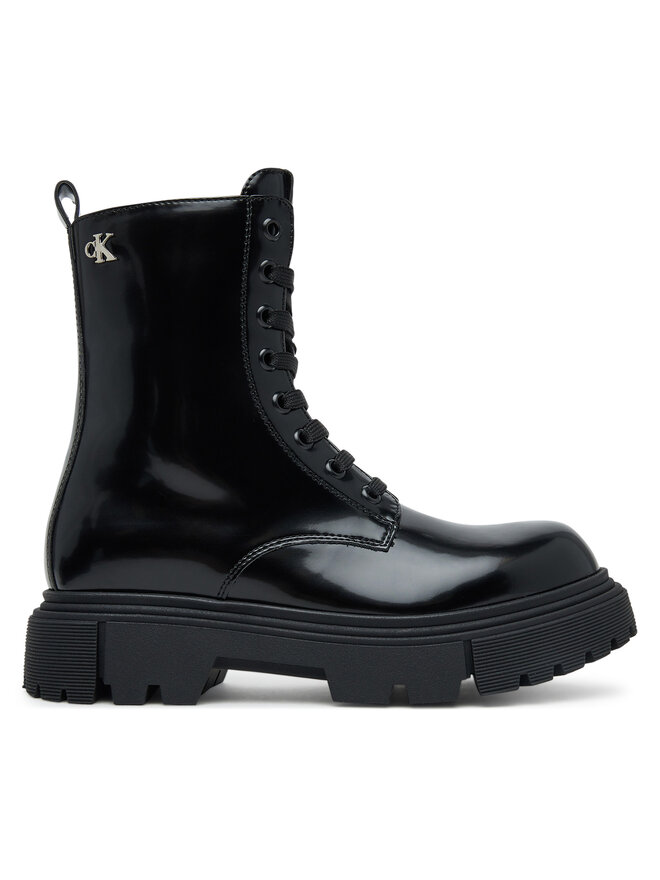 Calvin Klein Pohodni čevlji Calvin Klein Tronchetto Allacciato V4A5-83133-1453 Črna