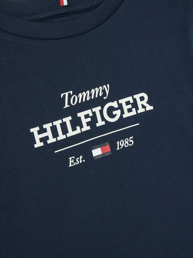 Tommy Hilfiger Tommy Hilfiger Marškinėliai KB0KB09356 S Tamsiai mėlyna Regular Fit