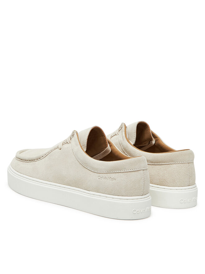 Calvin Klein Zapatos hasta el tobillo Calvin Klein Hybrid Apron Laceup Su HM0HM01967 Beis