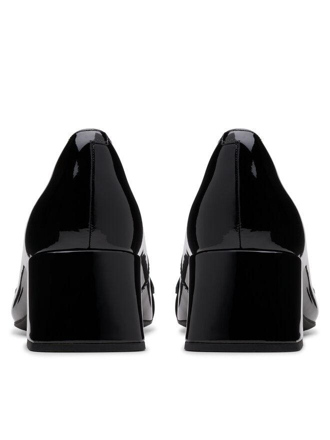 Clarks Туфлі Clarks Nyta45 Court 26181317 Чорний
