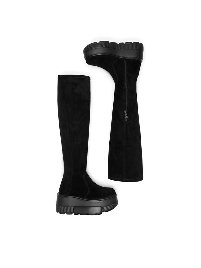 Badura Cizme lungi muschetar Badura CASI-01W2-002 Negru