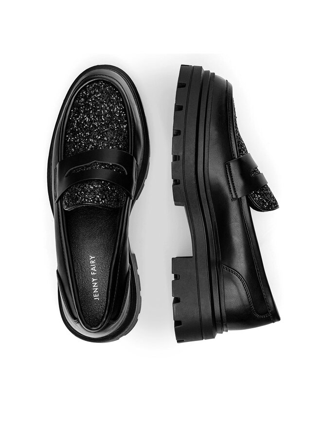 JENNY Loafersy JENNY HY58682-8B Czarny