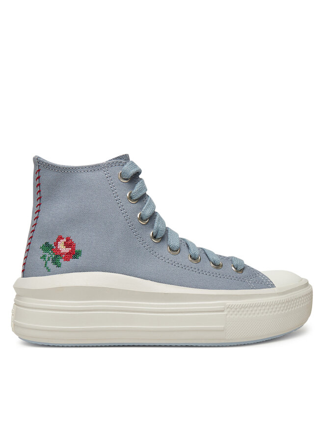 Converse Trampki Converse Chuck Taylor All Star Move Platform Rose A12571C Szary