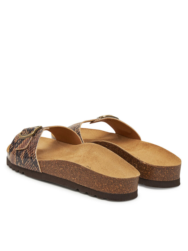 Scholl Šľapky Scholl Estelle F32162 Hnedá