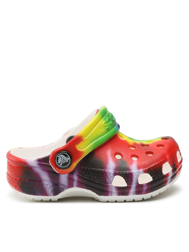Crocs Klapki Crocs Littles Graphic Clog 207281 Kolorowy