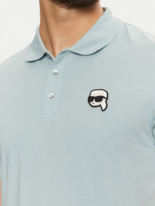 KARL LAGERFELD KARL LAGERFELD Poloshirt 745710 551224 Himmelblau Regular Fit