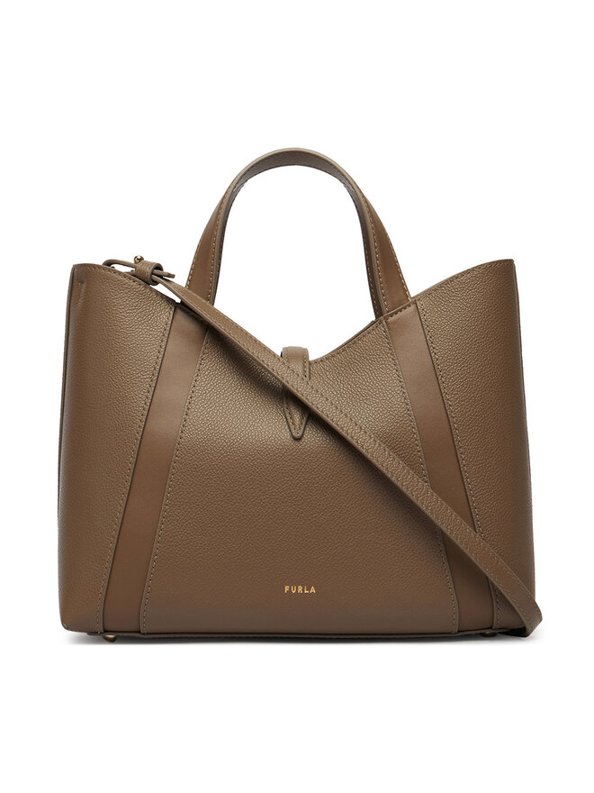 Furla Handtasche Furla Goccia S WB01789 BX3353 CN 4903S Grau