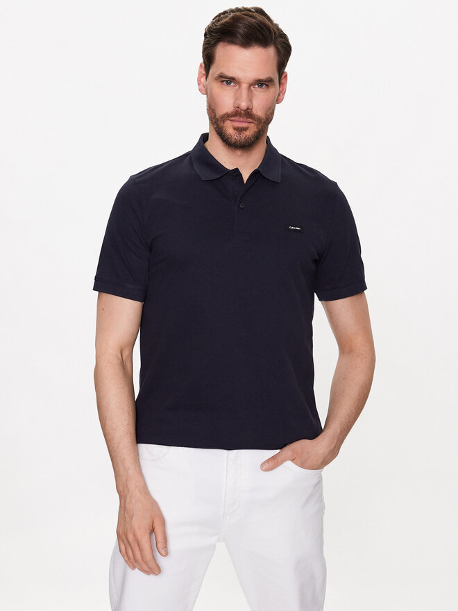 Calvin Klein Calvin Klein Pólóing K10K111196 Sötétkék Slim Fit