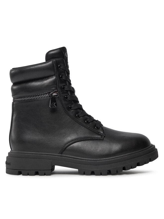 Calvin Klein Jeans Botas Calvin Klein Jeans Lace-Up Bootie V3A5-80687-1355 S Negro