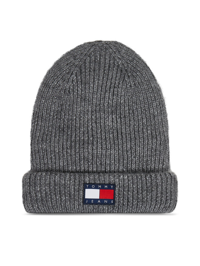 Tommy Jeans Σκούφος Tommy Jeans Tjw Soft Ready Beanie AW0AW15464 Γκρι
