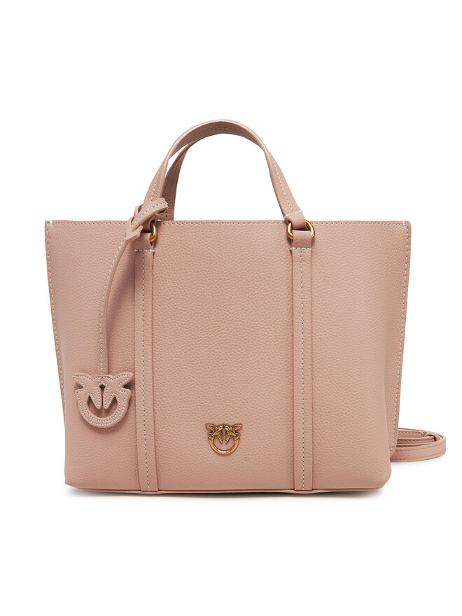 PINKO Τσάντα PINKO Carrie Shopper Classic AI 24-25 PLTT 102833 A1LF Ροζ