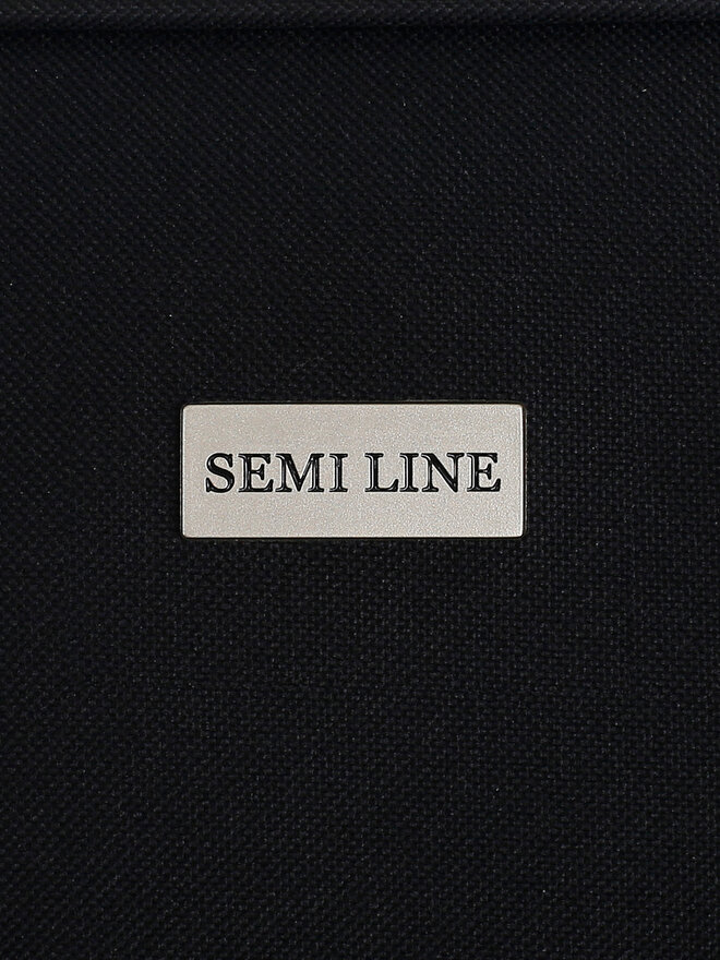Semi Line Velký kufr Semi Line T5679-3 Černá