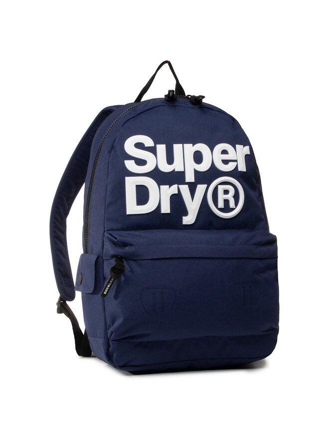 Superdry Hátizsák Superdry Logo Montana M9110028A Sötétkék