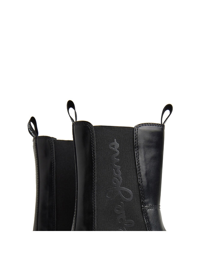 Pepe Jeans Škornji Pepe Jeans PLS50504 Črna