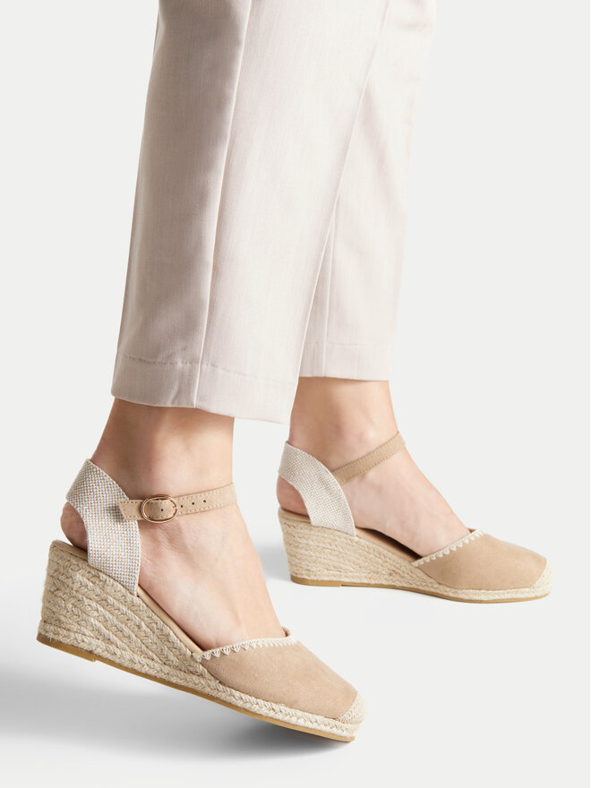 Jenny Fairy Espadryle Jenny Fairy WYL2610-1 Beżowy