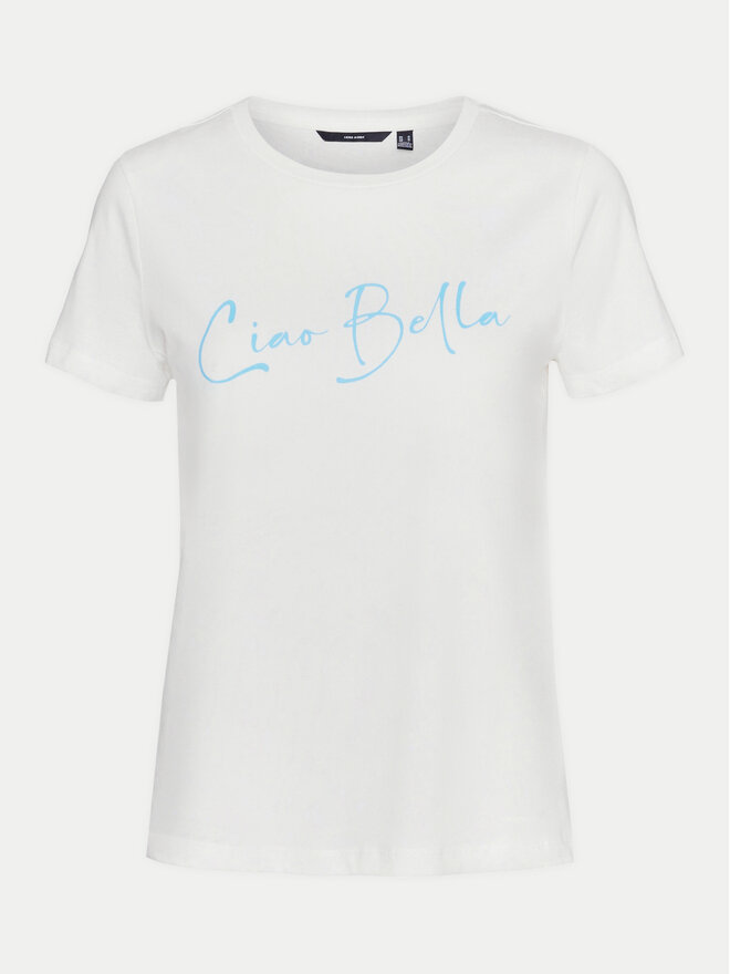 Vero Moda Vero Moda Camiseta Odessa 10308688 Blanco Regular Fit
