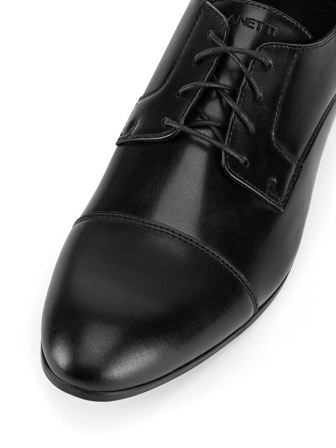 Lanetti Halbschuhe Lanetti VIGO-13 MBS Schwarz