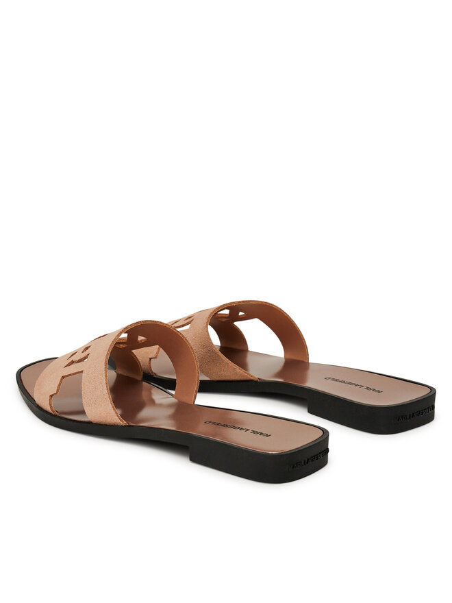 KARL LAGERFELD Şlapi KARL LAGERFELD Skoot II KL80402 Roz
