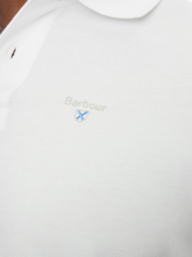 Barbour Barbour Pólóing Tartan MML0012WH11 Fehér Tailored Fit