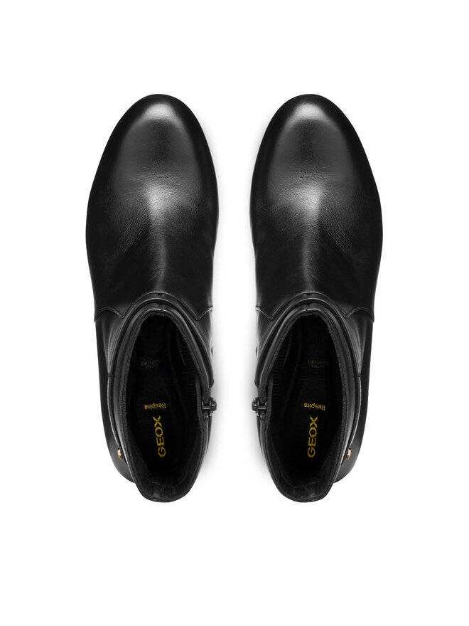 Geox Botine Geox D Eleana D56TWC 00085 C9999 Negru