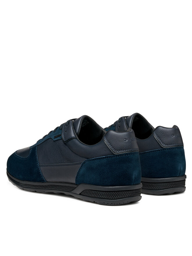 Geox Schnürschuhe Geox U Pove U56M7B 000FF C9999 Schwarz