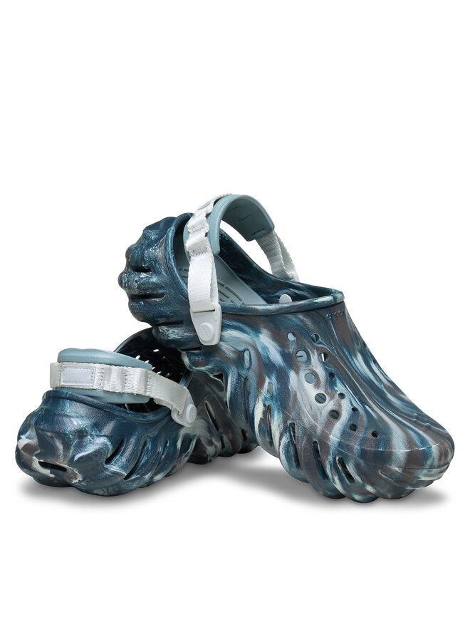 Crocs Klapki Crocs Echo Marbled Clog 208454 Kolorowy